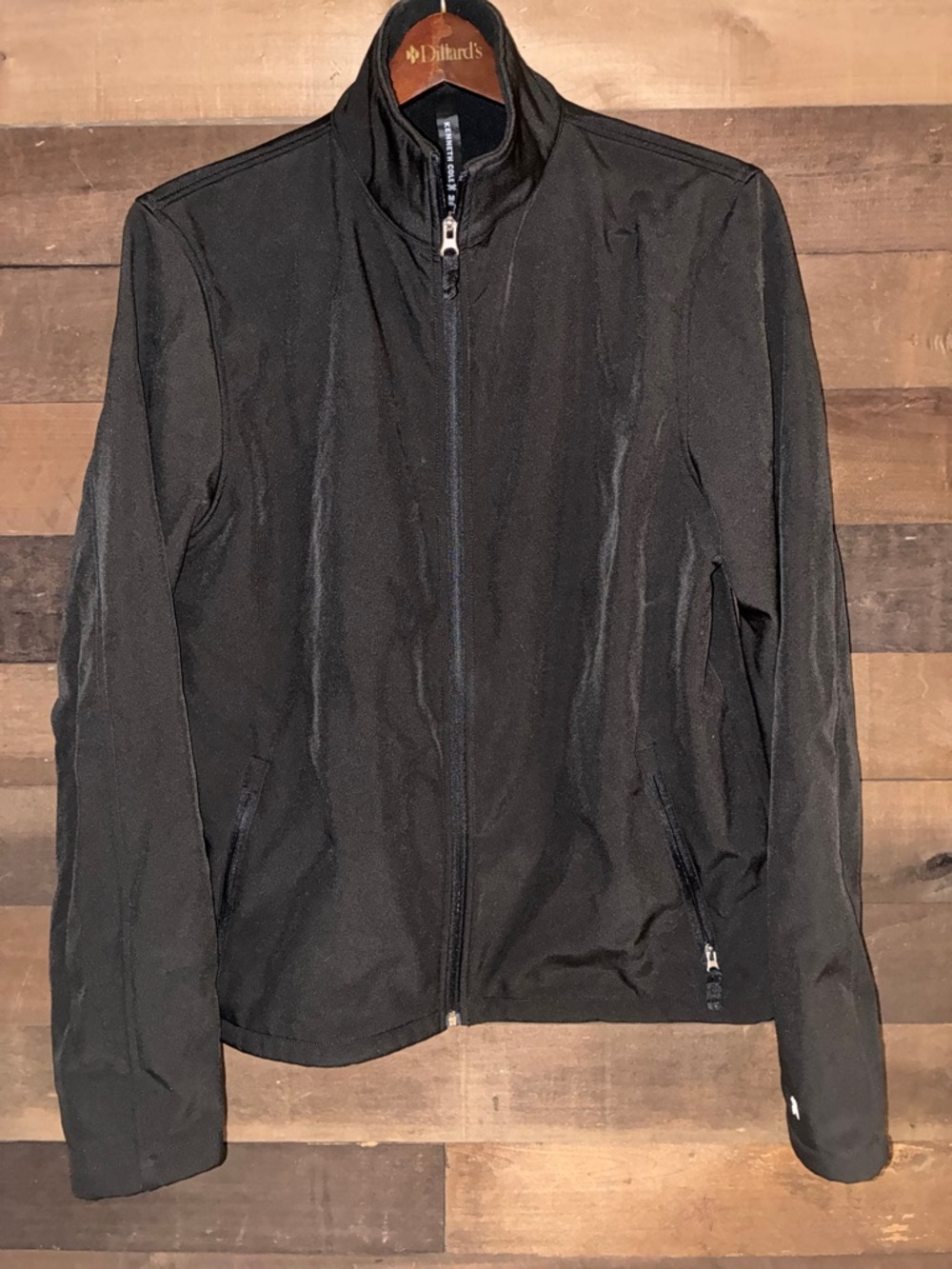 Men's Black Full-Zip Jacket